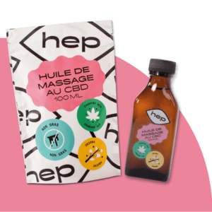 hep miniature huile massage 100 ml