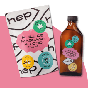 hep miniature huile massage 250 ml